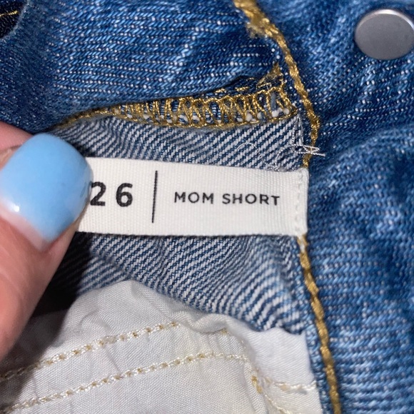 PACSUN Denim Blue Women's Shorts - Picture 4 of 4